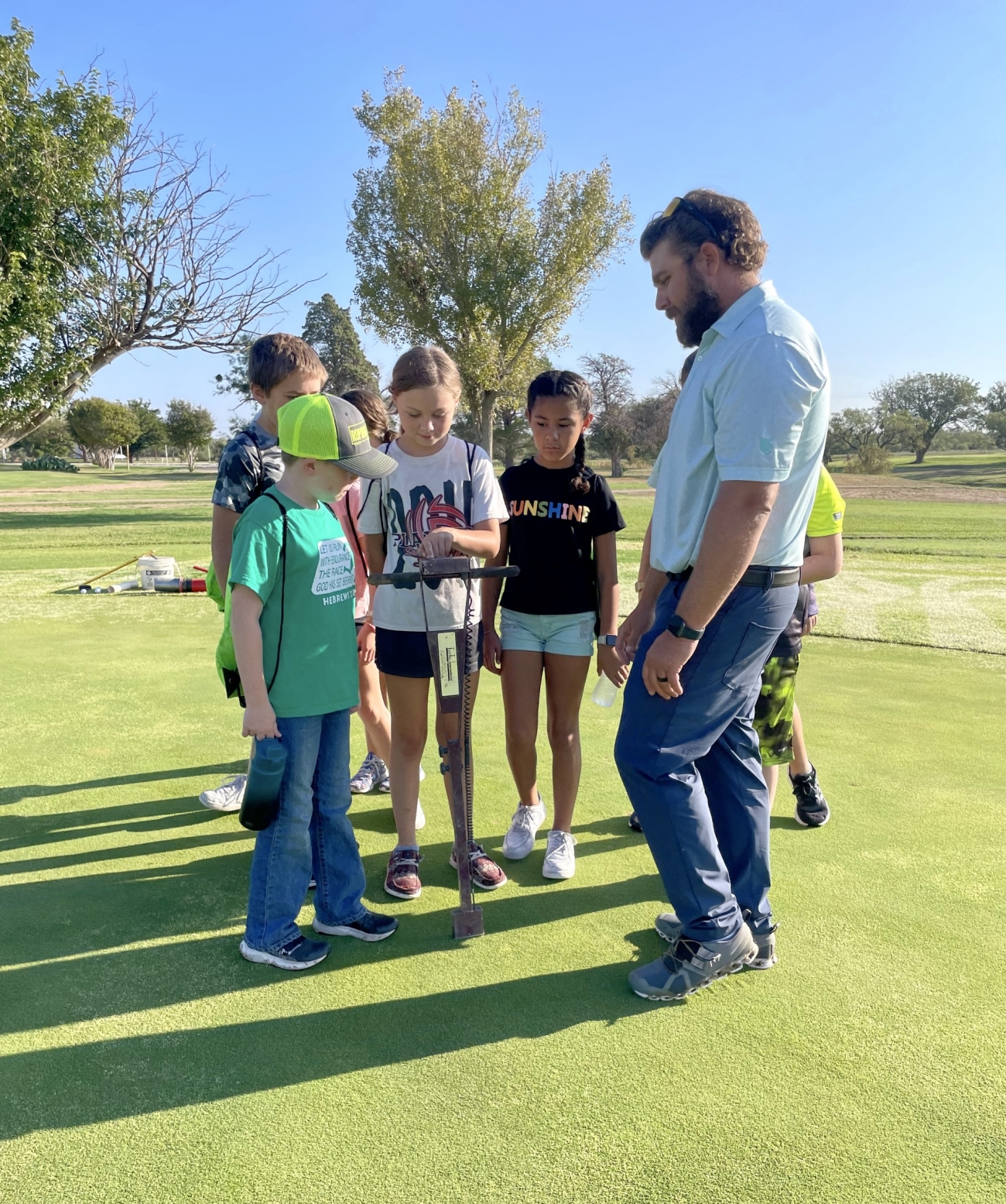 Scurry County Golf Course Hosts Inaugural “First Green” Event – A Milestone Achievement in Environmental Education